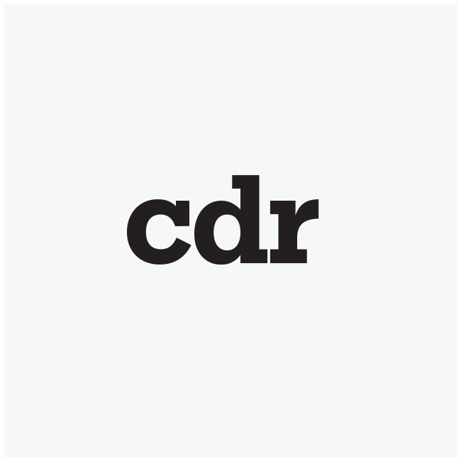 cdr Logo Design and Branding by Wetdog Creative