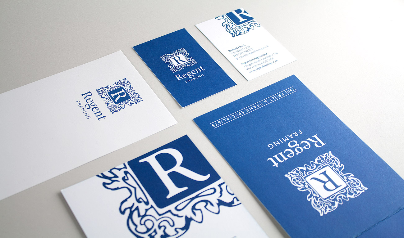 Stationery and mailer designs by Wetdog Creative graphic design