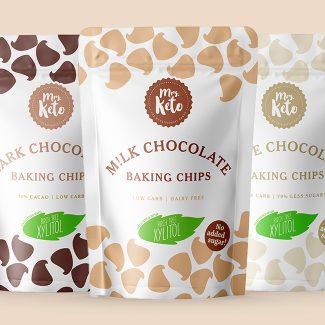 Mrs Keto product packaging designs-Wetdog Creative